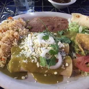 Green Enchiladas