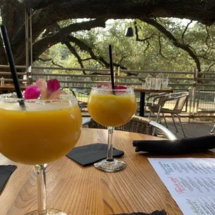 Mango frozen margarita!