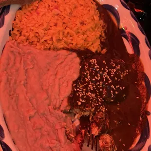 Chicken Mole Enchiladas