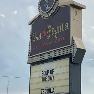 Tequila soup..... interesting.