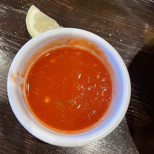 Salsa. Not my favorite