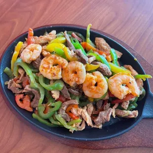 Menú Mix Fajitas