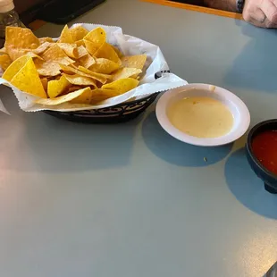 Chips and dip.