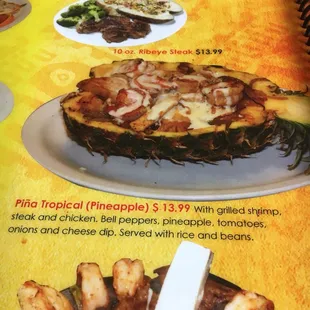 I really want to try the pineapple, but I settled on ribeye tacos this time.