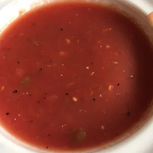 The flavor of this salsa is really exceptional. It wasn't too cold either.