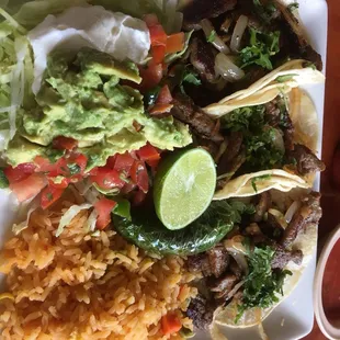 Ribeye tacos. Very exceptional.