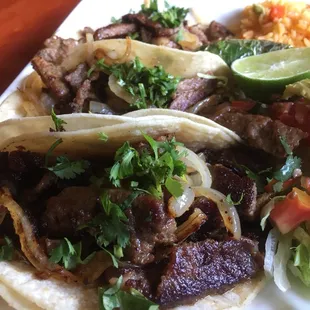 Ribeye tacos. Very exceptional.