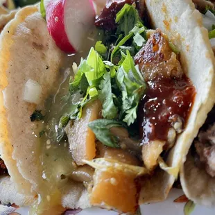 Chicharron taco. Perfect.