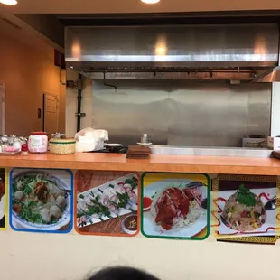 interior, sushi and sashimi