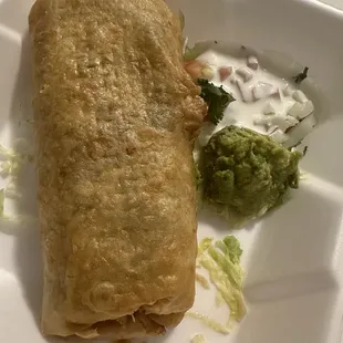 Chimichanga de lengua