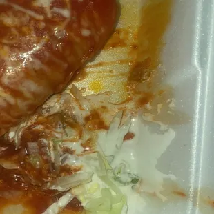 Shrimp "Wet Burrito"