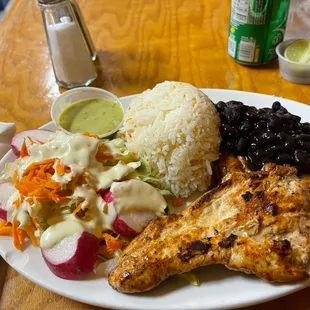 I highly recommend to try the grill chicken