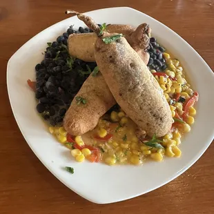 Wild Mushroom Chile Relleno