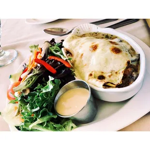 Wild Mushroom Chile Relleno.