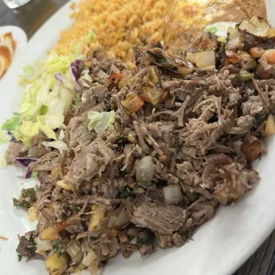 Machaca plate