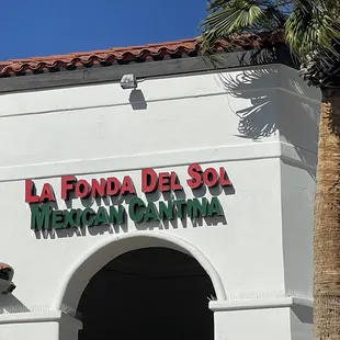 New Signage at the new location.