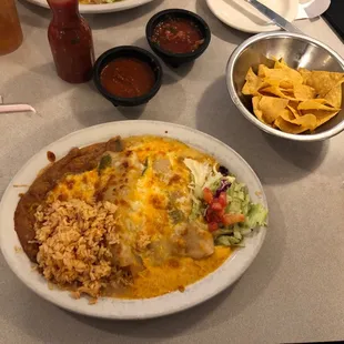 Chicken Enchiladas