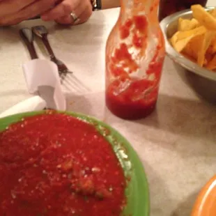 Salsa and Chips