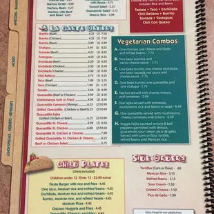 La Fona Menu - Page 2