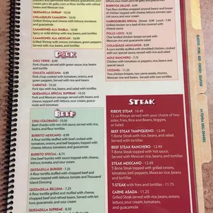 La Fona Menu - Page 3