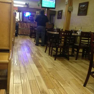 sushi and sashimi, interior