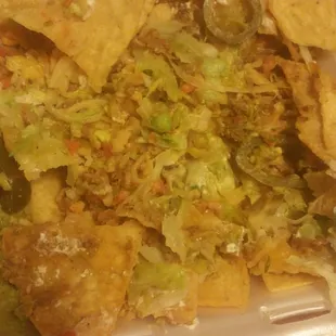 Warm lettuce? ? Now i remember why this place is gross!