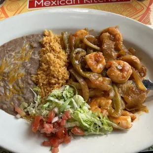 Shrimp rancheros