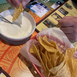 Chips and Queso