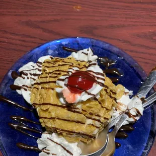Fried ice cream