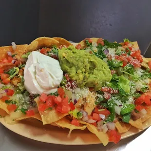 Guacamole Nachos
