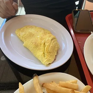 Ham &amp; Cheese Omelette