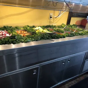 Salsa bar!