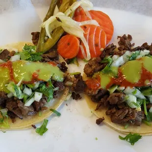Best tacos in town.  Bar none!