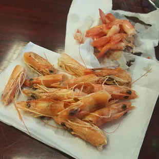 I ordered the shrimp soup.  I received the SHRIMP HEAD SOUP instead.  Never ordering that again!