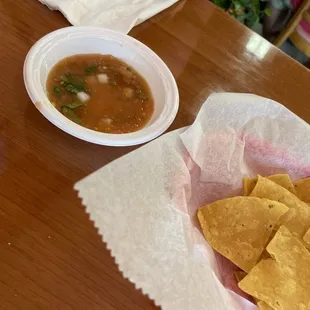 Chips and salsa