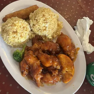 Orange chicken
