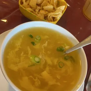 Egg drop soup