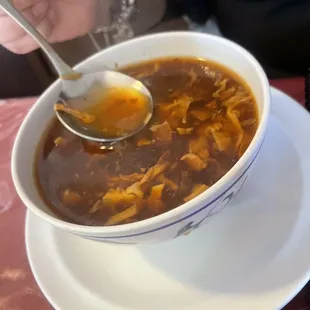 Hot &amp; sour soup
