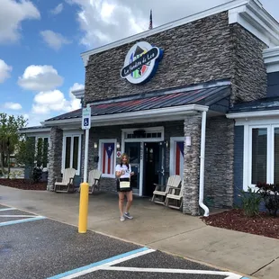 Front of new establishment