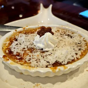 Coconut creme brule