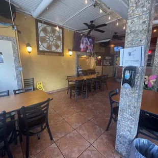 When you first walk in view