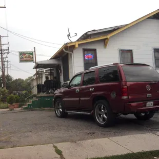 It's located in an old converted house