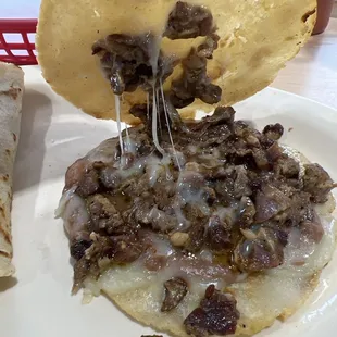 Gordita filling