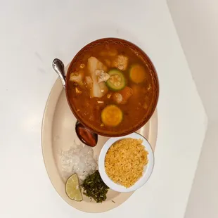 Caldo pescado