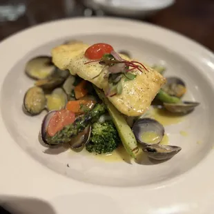 grilled fish, food