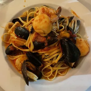 Linguine Alla Pescatore