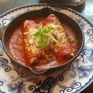 Sunken Beef & Bean Burrito