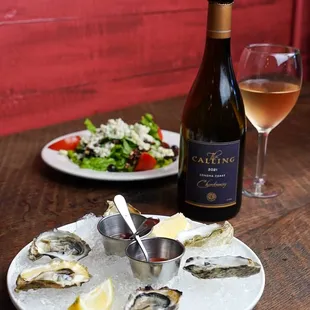 Start with fresh oysters!
