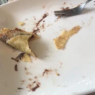 (Almost finished) Nutella Crepe