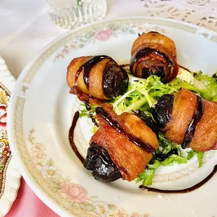 Bacon-Wrapped Dates